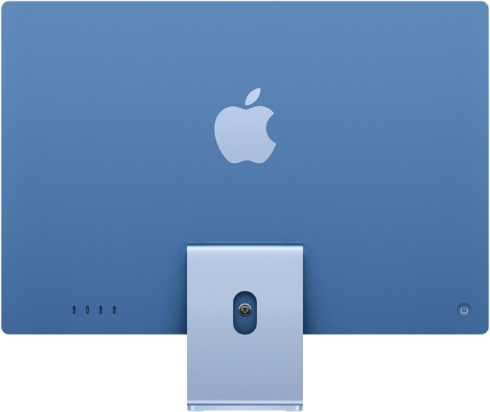 Моноблок Apple iMac A3137 24" 4.5K M4 10 core (4) 16Gb SSD256Gb 10 core GPU macOS WiFi BT 143W клавиатура мышь Cam синий 4480x2520