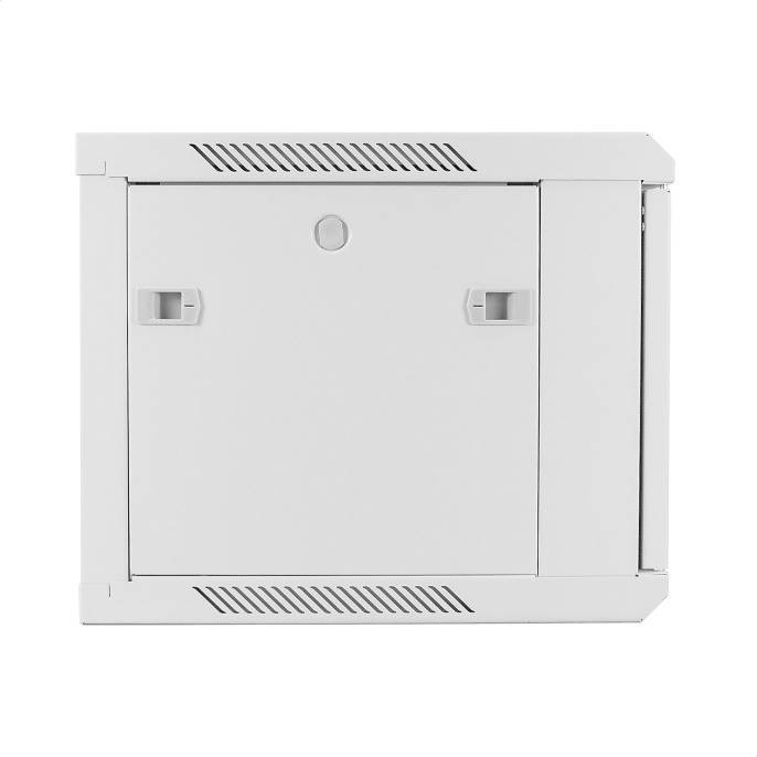 Шкаф телекоммуникационный 19" настенный 6U ExeGate EC-WM-6U.450.G.GREY (19”, 6U, 600x450x370mm (ШхГхВ), передняя дверь закаленное стекло, съемные боковые панели, пыле- и влагозащита IP23, светло-серый RAL 7035) EX298599RUS
