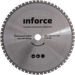 Диск пильный по металлу (305х2x25.4 мм; 60Z) Inforce 11-01-613