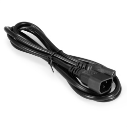 Кабель питания ExeGate Special EC-1.8S-C13- C14/3x0.5 IEC 320 C13 - IEC 320 C14, 3*0.5mm2, CCA, черный, 1.8м ES280987RUS
