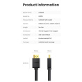 Кабель UGREEN HD104 10106 HDMI 4K@60Hz Male To Male Cable. Длина: 1м. Цвет: черный