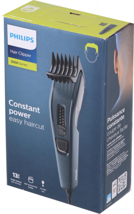 Philips машинка для стрижки волос Series 3000 HC3505/15 (вилка РФ)