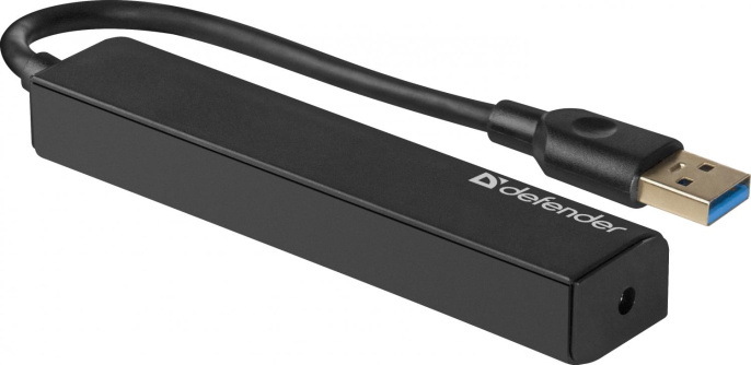 Defender Универсальный USB разветвитель Quadro Express USB3.0, 4 порта (83204)