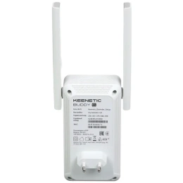 Повторитель беспроводного сигнала Keenetic Netcraze Buddy 6 NC-3411 AX3000 10/100/1000BASE-TX белый