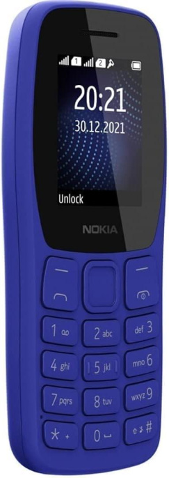 Сотовый телефон Nokia 105 DS TA-1416,  синий