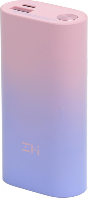 Внешний аккумулятор Power Bank ZMI PowerBank QB818, 10000мAч, розовый/фиолетовый [qb818 color]