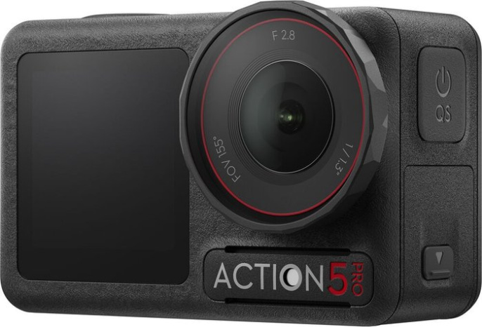 Экшн-камера Dji Osmo Action 5 Pro Adventure Combo 1xCMOS 12Mpix серый/черный (OA5P02)