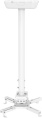 Кронштейн для проектора Cactus CS-PROF031L-WT белый макс.35кг потолочный поворот и наклон