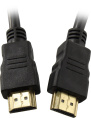 Кабель HDMI ExeGate EX-CC-HDMI-2.0 (19M/19M, 2м, v1.4b, позолоченные контакты) EX294684RUS