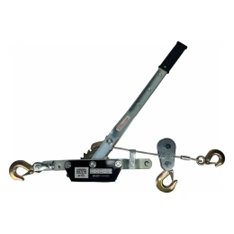 Гаражная рычажная лебедка HITCH CP 4002 4000 кг, канат 3 м, двойной храповый механизм SZ073186