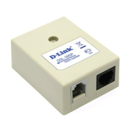 Разветвитель D-Link DSL-39SP ADSL Splitter AnnexB, вход 1xRJ-11, выход 2xRJ-11