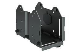 Коробка для аксессуаров ONKRON A2N, до 27", до 5кг, настольный, фиксированный, черный