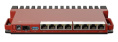 Маршрутизатор MIKROTIK L009UiGS-RM, 8 WAN/LAN, 1xSFP, красный