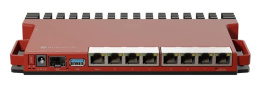 Маршрутизатор MIKROTIK L009UiGS-RM, 8 WAN/LAN, 1xSFP, красный