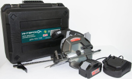 Циркулярная пила Интерскол ДПА-165/18В, 165мм, аккумуляторная, 18В, с 1 АКБ, с ЗУ [577.4.1.70]