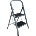 Стремянка Zalger 2 широкие ступени с ковриком, сталь 511-2