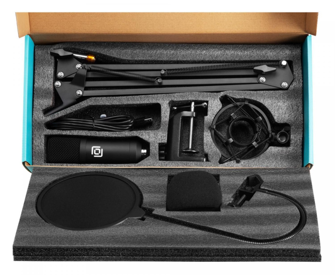 Микрофон Oklick SM-700G, черный [1456135]