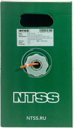 Кабель информационный NTSS кат.5E, 305м, оранжевый [ntss-in-utp4-5e-lszh-or]