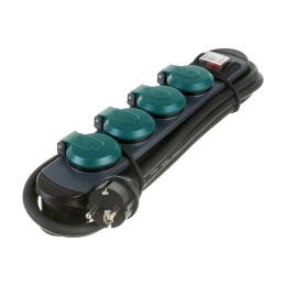 Удлинитель Electraline 4Р с выключателем H07RN-F 3x1,5-4М 16А 62085