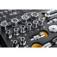 Набор инструментов 18 предметов 1/4" Inforce, Сталь Cr-V, Профессиональный, 06-07-13