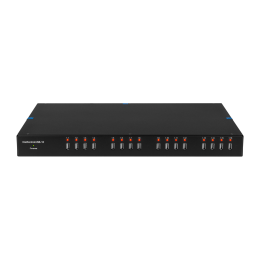 Управляемый USB over IP концентратор DistKontrolUSB16-4 с 16 портами USB 2 блока питания / Ethernet 2 x 10/100/1000 Mb