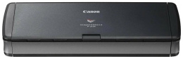 Сканер Canon P-215II 9705B003 протяжный портативный, CIS датчик, 600x600 dpi, 24 бит, формат A4, двустороннее сканирование, автоматическая подача, 15 стр/мин ч/б , 10 стр/мин цвет , питание от USB, 285x174x257 мм, 1 кг