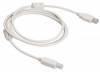 Кабель USB2.0 Buro USB A m - USB B m , ферритовый фильтр , 1.8м, серый [usb2.0-am/bm-1.8m-mg]