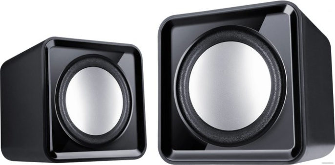 Акустическая система 2.0 DEFENDER SPK 22 черный 2x2Вт, питание от USB 65503