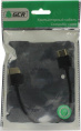Greenconnect Кабель SLIM 0.2m HDMI 2.0, черный Slim, OD3.8mm, HDR 4:2:2, Ultra HD, 4K 60 fps 60Hz, 3D, AUDIO, 18.0 Гбит/с , 32/32 AWG, GCR-51593