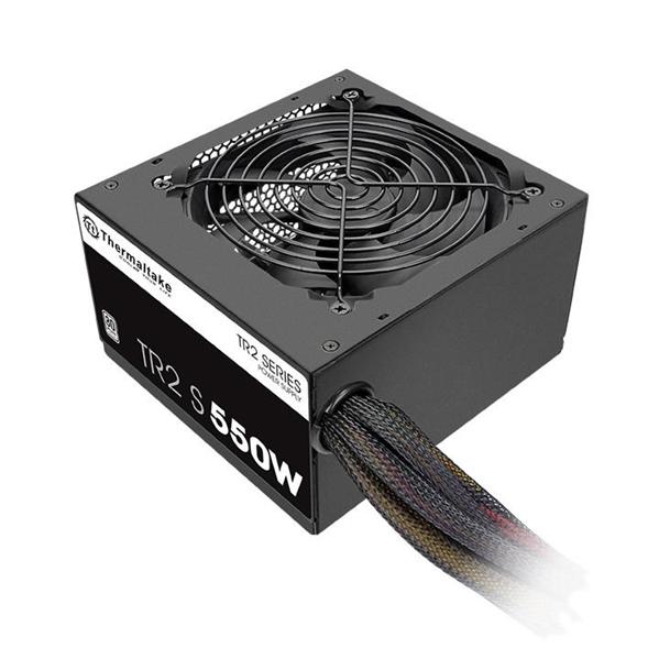 Блок питания Thermaltake TR2 S V2, 550Вт, 80 PLUS WHITE, 120мм, черный, retail [ps-trs-0550nnsawe-2]