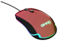 Мышь проводная GMNG 850GM, игровая, оптическая, USB, 7200dpi, красный и черный [1533460]