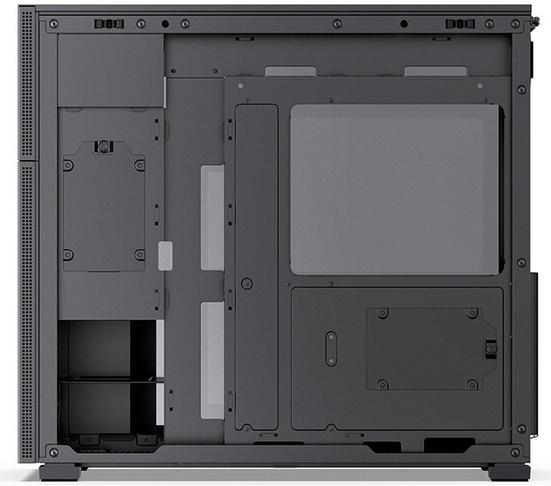 Корпус без блока питания Case JONSBO D41 MESH, Midi-Tower, TG, no fan, 1xUSB-A 3.2 + 1xUSB-C 3.2, ATX, mATX Black (D41 MESH Black)