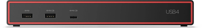 Стыковочная станция Lenovo 40BF0100EU USB Type-C черный 1xHDMI 2xDP 2xUSB Type-C 4xUSB 3.1