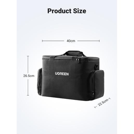 Сумка UGREEN LP667 15236 для переноски портативной электростанции Portable Power Station 600W. Цвет: серый космос 15236_