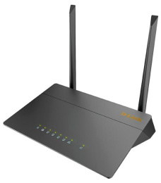 Wi-Fi роутер D-Link DIR-615/GFRU,  Wi-Fi 4,  N300,  2.4ГГц, 4 LAN,  черный [dir-615/gfru/r2a]