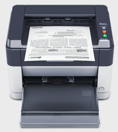 Принтер Kyocera FS-1060DN, Принтер, ч/б лазерный, А4, 25 стр/мин, 1800x600 dpi, 32 Мб, USB 2.0, Network, лоток 250 л., Duplex, старт.тонер 1000 стр. 1102M33NX2