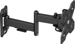 Кронштейн roome LDA40-112-R (для телевизоров, настенный, диагональ экрана: 13"-32", максимальная нагрузка: 20 кг, угол наклона: +5/-15 °, угол поворота: +90/-90 °, VESA: 75x75, 100x100)