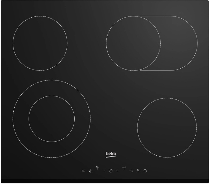 Варочная поверхность Beko BHC6440KBEB черный (7756788357)