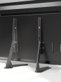 Кронштейн для телевизора Holder LCDT-F01-B, 13-42", настольный, фиксированный, черный