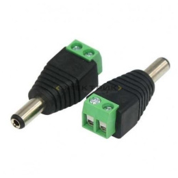 PROconnect 14-0314-4 Разъем питания DC штекер 2,1х5,5мм с клеммной колодкой