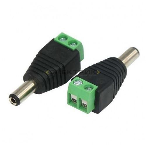 PROconnect 14-0314-4 Разъем питания DC штекер 2,1х5,5мм с клеммной колодкой