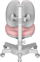 Кресло детское Cactus CS-CHR-3604PK розовый крестов. пластик серый