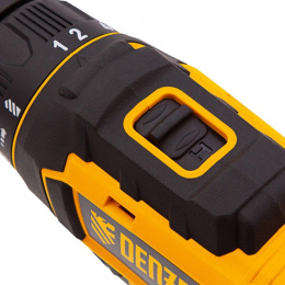 Дрель-шуруповерт Denzel CDL-18-02BM 1200Вт аккум. патрон:быстрозажимной кейс в комплекте 26116