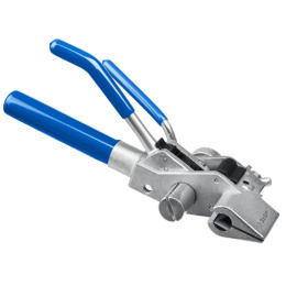 ЗУБР ИНХ-20, 2 в 1, инструмент для натяжения и резки стальной монтажной ленты, Профессионал [22624]