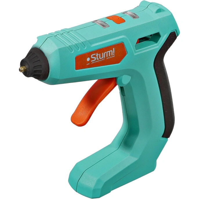 Клеевой аккумуляторный пистолет Sturm 2000 мАч, D 7 мм, 6 стержней GG0715A