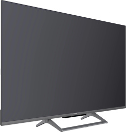 Телевизор ЖК Skyworth 43", Ultra HD, QLED, 300Nit, Google TV, DVB-T2/C/S2, 2.0 ch Sound 10W*2 Dolby Atmos, 120Hz, 3 HDMI, 2 USB, Digital Audio Output, LAN, Composite output, CI, Выход для наушников, Central stand, 2025 (43Q67H)