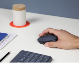 Мышь беспроводная Logitech M170, радио, оптическая, USB, 1000dpi, серый и черный [910-004646]