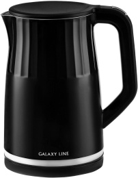 Чайник электрический GALAXY LINE GL 0337, 1.7л, металл/пластик