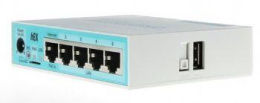Маршрутизатор MikroTik hEX RB750GR3 10/100/1000BASE-TX белый