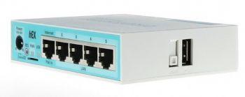 Маршрутизатор MikroTik hEX RB750GR3 10/100/1000BASE-TX белый